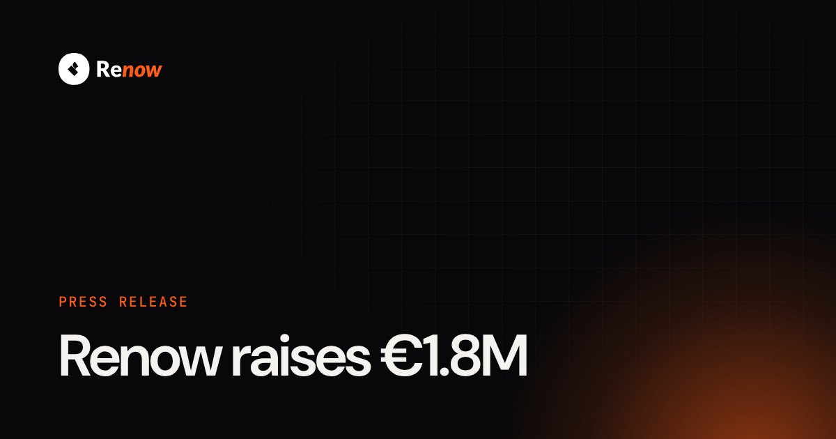 Renow raises €1.8M